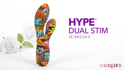 Hype Dual Stim Multicolor CalExotics - California Exotic Novelties Toys - Vibrators