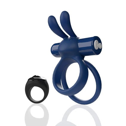 Screaming O Remote Controlled Ohare XL Vibrating Ring-Blue THE SCREAMING O"" Toys - Cockrings