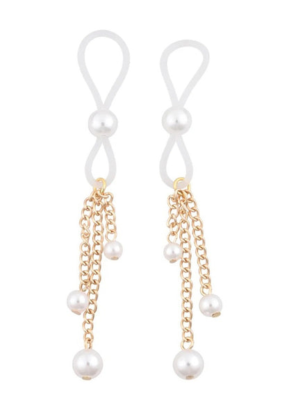 S&M Pearl Nipple Ties Sportsheets Toys - Fetish
