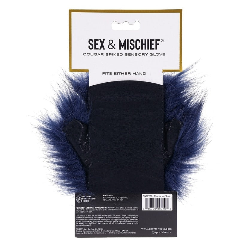 Cougar Spiked Sensory Glove Sportsheets Toys - Fetish
