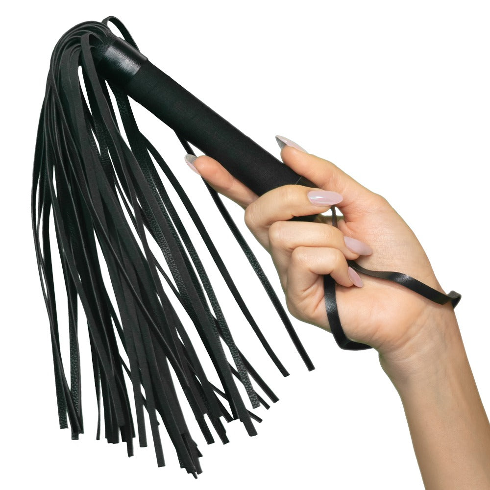 Nocturnal Collection Flogger - Black CalExotics - California Exotic Novelties Toys - Fetish