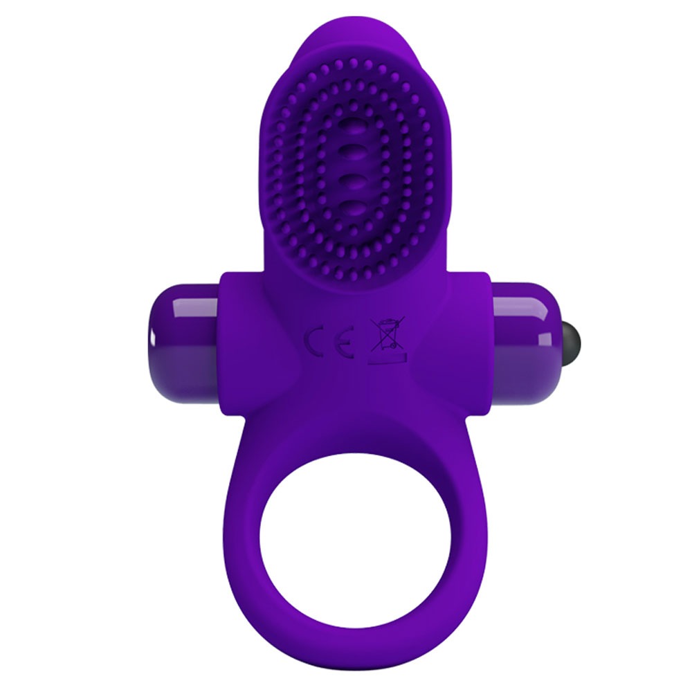 Pretty Love Vibrating Cock Ring II - Purple Pretty Love Toys - Cockrings
