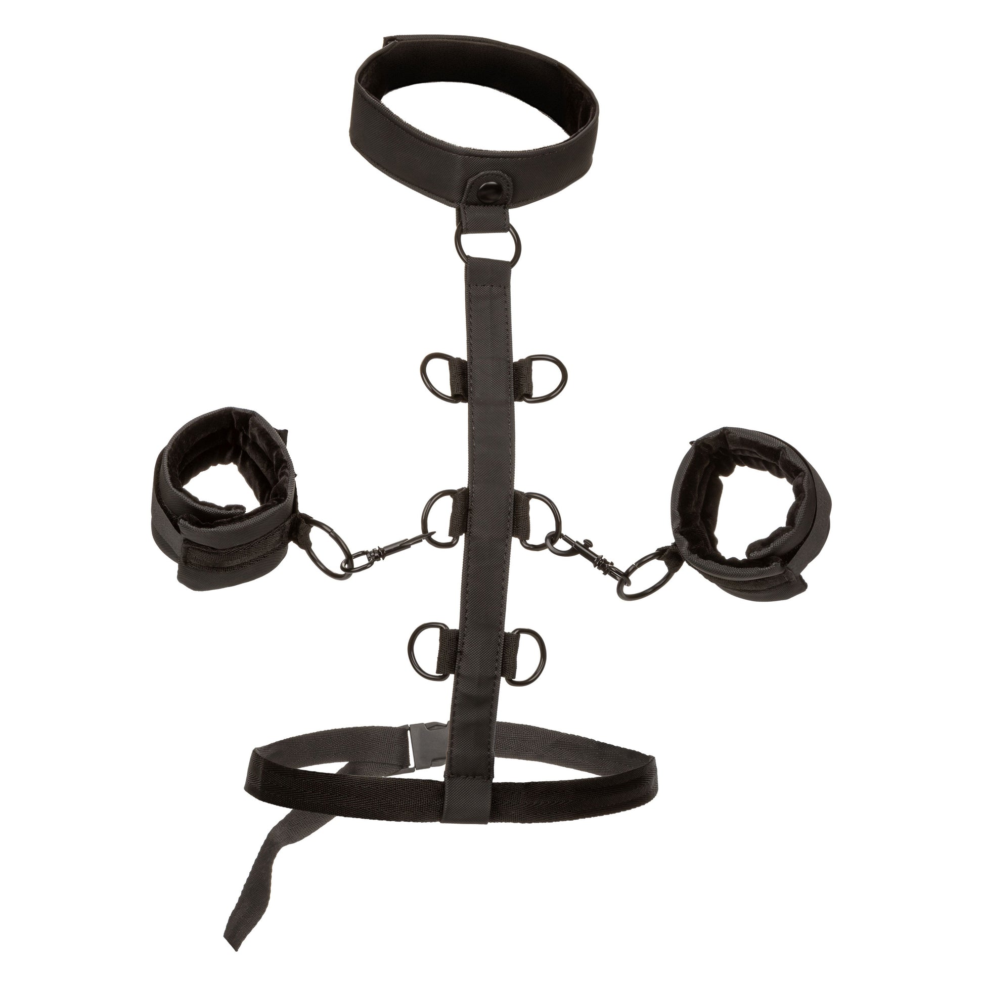 Boundless Collar Body Restraint - Black CalExotics - California Exotic Novelties Toys - Fetish