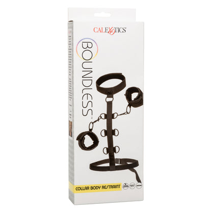 Boundless Collar Body Restraint - Black CalExotics - California Exotic Novelties Toys - Fetish