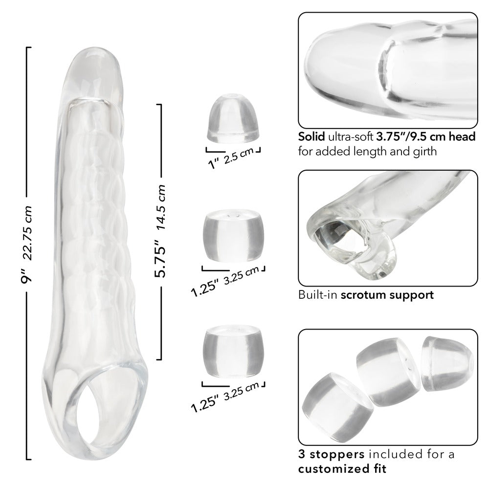 Performance Maxx Clear Extension Kit - Clear CalExotics - California Exotic Novelties Toys - Cockrings