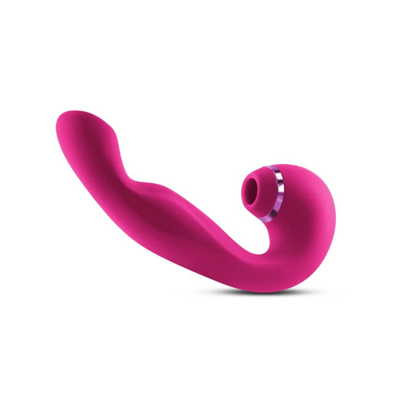 Inya Symphony Suction Dual Stimulator Pink Inya Toys - Vibrators