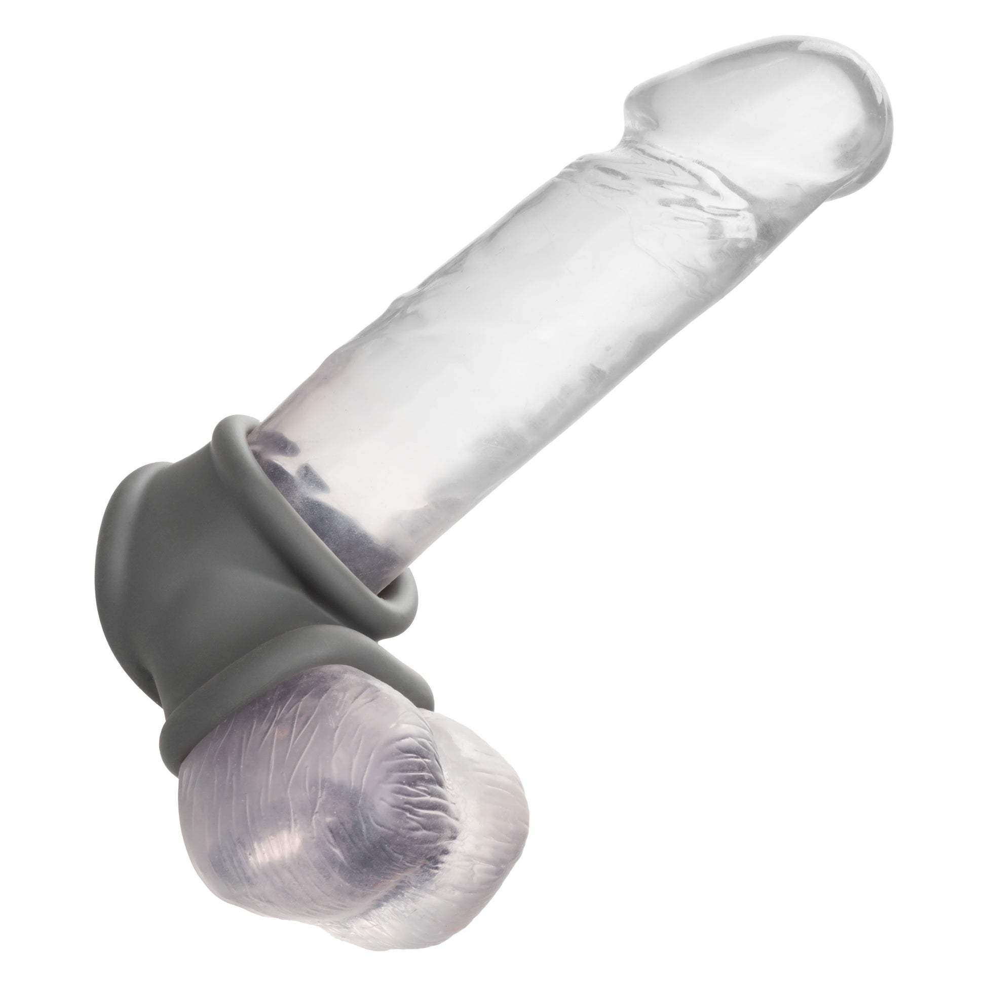 Alpha Liquid Silicone Precision Ring - Gray CalExotics - California Exotic Novelties Toys - Cockrings