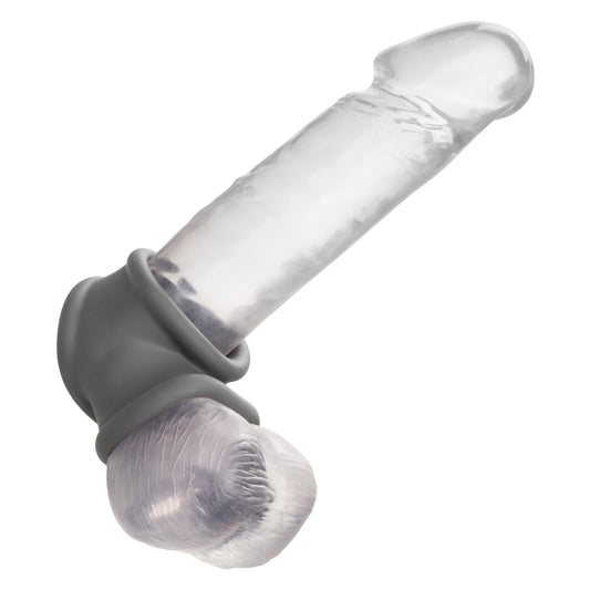 Alpha Liquid Silicone Precision Ring - Gray CalExotics - California Exotic Novelties Toys - Cockrings