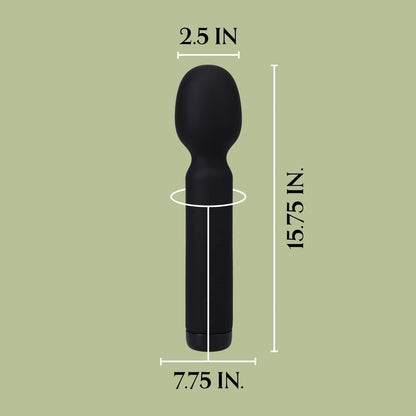 In A Bag Wand Vibrator Black Doc Johnson Toys - Vibrators