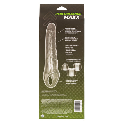 Performance Maxx Clear Extension Kit - Clear CalExotics - California Exotic Novelties Toys - Cockrings
