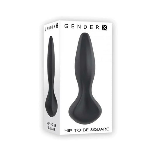 Hip to Be Square - Black Gender X Toys - Anal Toys