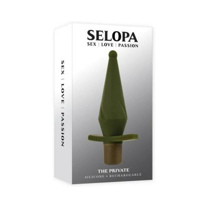 The Private - Green Selopa Toys - Anal Toys