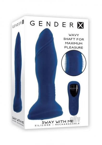 Sway With Me - Navy Blue Gender X Toys - Anal Toys