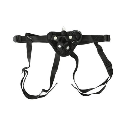 Sportsheets Vibrating Velvet Strap-On-Black Sportsheets Toys - Fetish