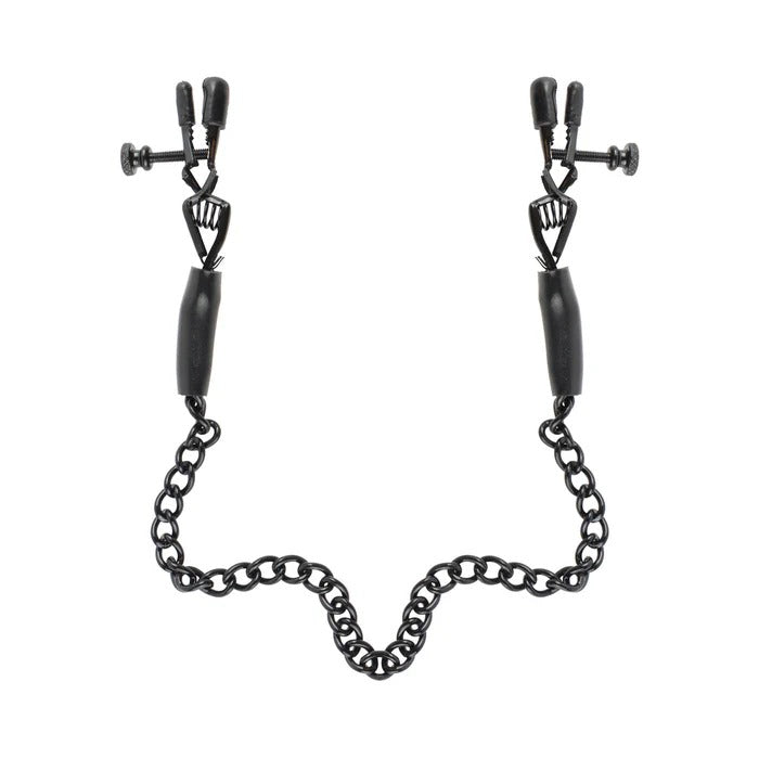 Fetish Fantasy Series Adjustable Nipple Chain Clamps Pipedream Products Toys - Fetish