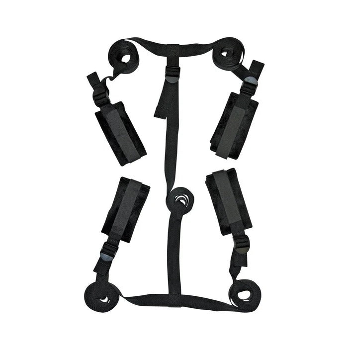 S&M Bed Bondage Restraint Kit Sportsheets Toys - Fetish