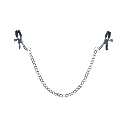 S&M Chained Nipple Clamps Sportsheets Toys - Fetish