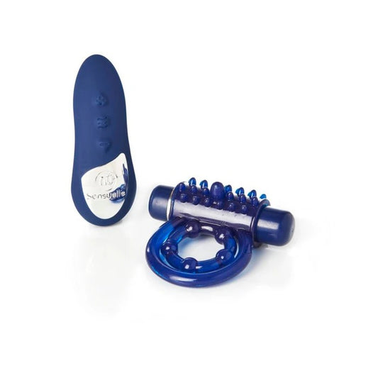 Sensuelle Remote Control Endure-Blue NOVEL CREATIONS USA Toys - Cockrings