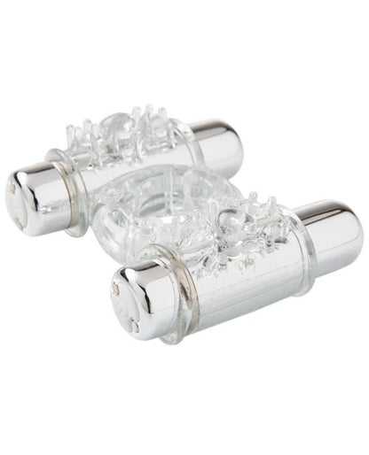 Sensuelle 7 Function Double Action C-Ring-Clear NOVEL CREATIONS USA Toys - Cockrings