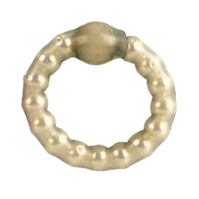 Pearl Beade Prolong Rings - Smoke CalExotics - California Exotic Novelties Toys - Cockrings