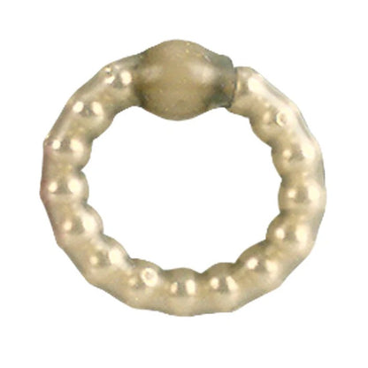 Pearl Beade Prolong Rings - Smoke CalExotics - California Exotic Novelties Toys - Cockrings