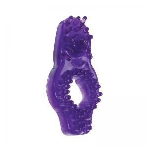 Super Stretch Style D - Purple CalExotics - California Exotic Novelties Toys - Cockrings
