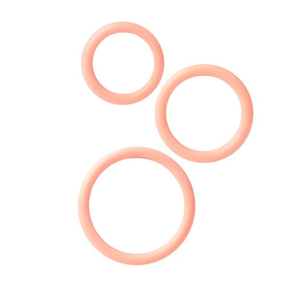 Silicone Support Rings - Ivory CalExotics - California Exotic Novelties Toys - Cockrings