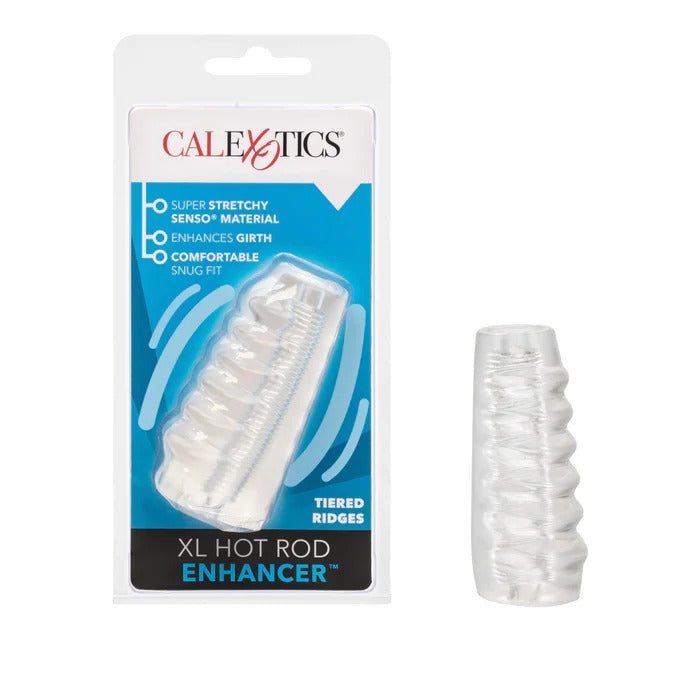 Bigger and Better Hotrod Enhancer - Clear CalExotics - California Exotic Novelties Toys - Cockrings