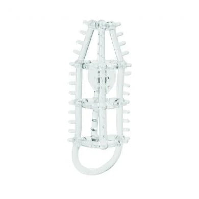 Ultimate Cock Cage - Clear CalExotics - California Exotic Novelties Toys - Cockrings