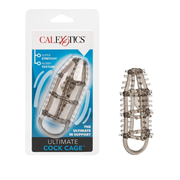 Ultimate Cock Cage - Smoke CalExotics - California Exotic Novelties Toys - Cockrings