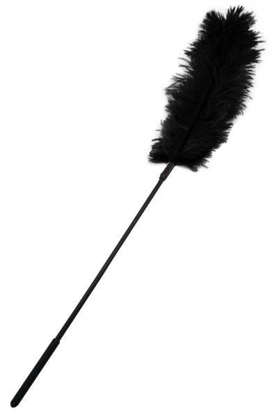 Sportsheets Ostrich Tickler-Black Sportsheets Toys - Fetish