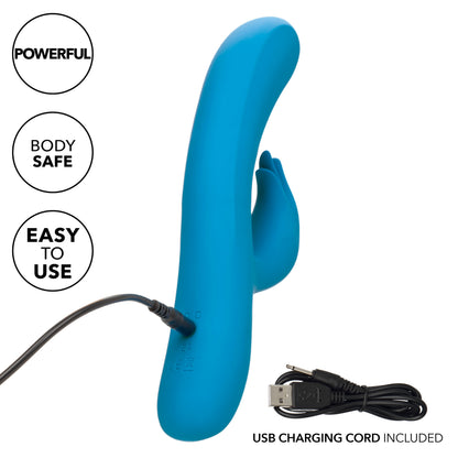 Azure Coll Flutter G Blue CalExotics - California Exotic Novelties Toys - Vibrators