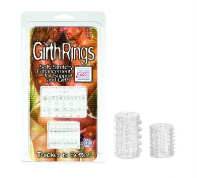 Silicone Girth Rings - Stretch Y Enhancement for Support CalExotics - California Exotic Novelties Toys - Cockrings
