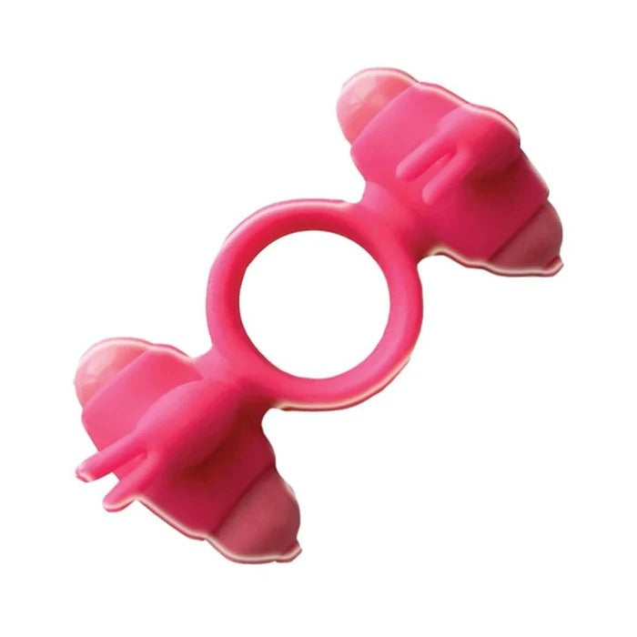 Wet Dreams - Dual Fantasy Cock Ring With Turbo Motors - Pink Hott Products Toys - Cockrings