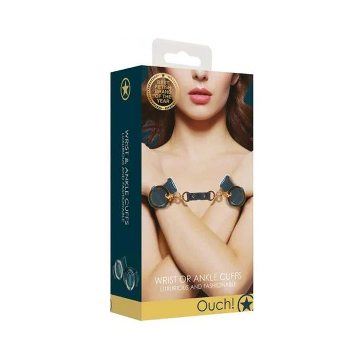 Ouch Halo Wrist & Ankle Cuffs Green Shots America Toys - Fetish