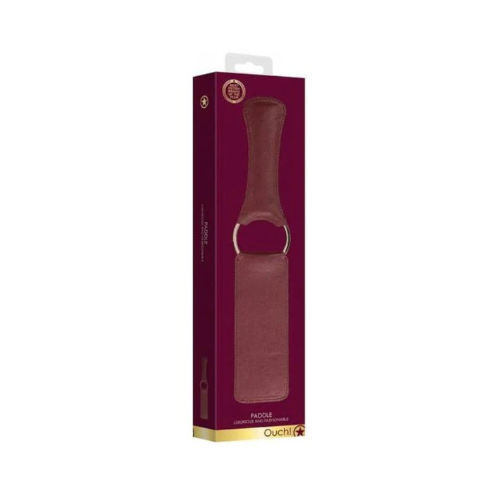 Ouch Halo Paddle Burgundy Shots America Toys - Fetish