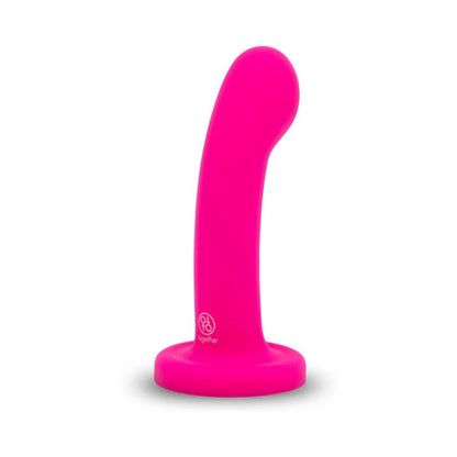 Together Pop 5 in. Silicone Dildo and Harness Set Pink Hustler Toys - Fetish