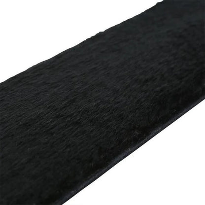 Sportsheets Fur Lined Leather Paddle-Black Sportsheets Toys - Fetish
