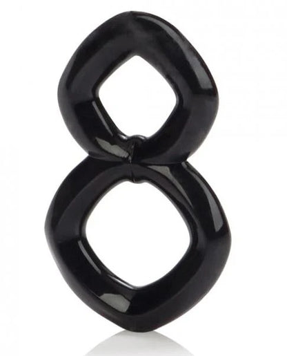 Crazy 8 Ring - Black CalExotics - California Exotic Novelties Toys - Cockrings