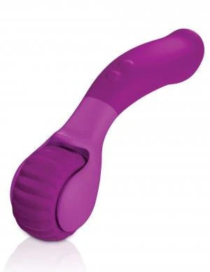 Jimmyjane Evoke Du-o Purple Vibrating Massage Wheel Jimmyjane Toys - Vibrators