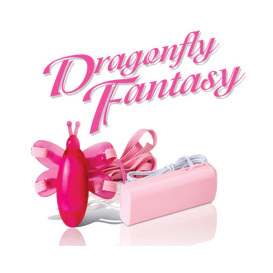 Dragonfly Fantasy Erotic Massager Pink Hott Products Toys - Vibrators