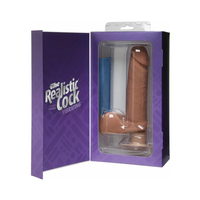 The Realistic Cock - Ur3 - Vibrating 6 Inch Doc Johnson Toys - Vibrators