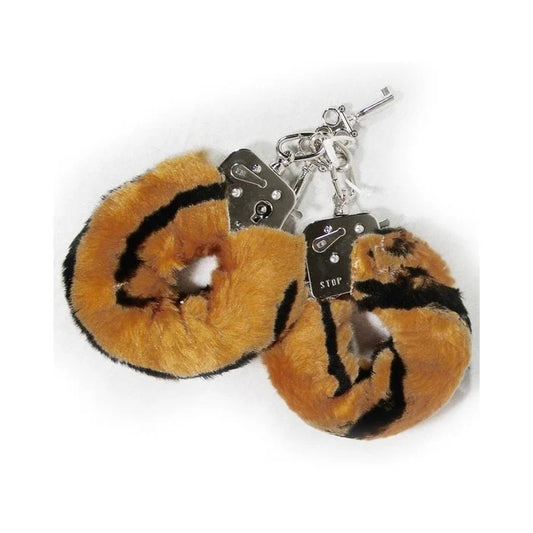 Plush Love Cuffs Lion Golden Triangle Toys - Fetish