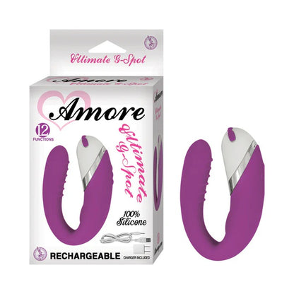Amore Ultimate G Spot 12 Function Purple Vibrator Nasstoys Toys - Vibrators