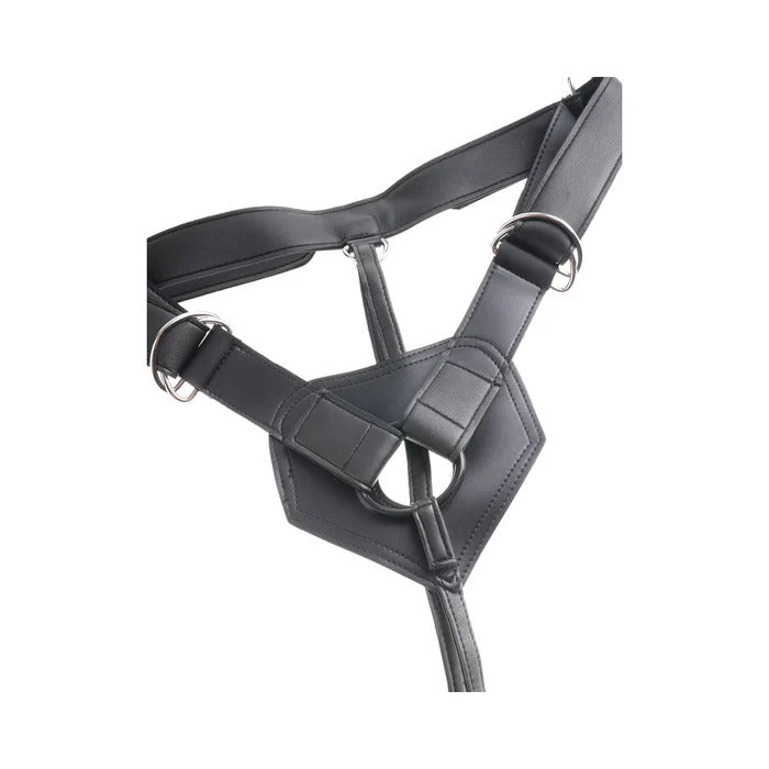 King Cock Strap On Harness 9 inches Dildo Pipedream Products Toys - Fetish