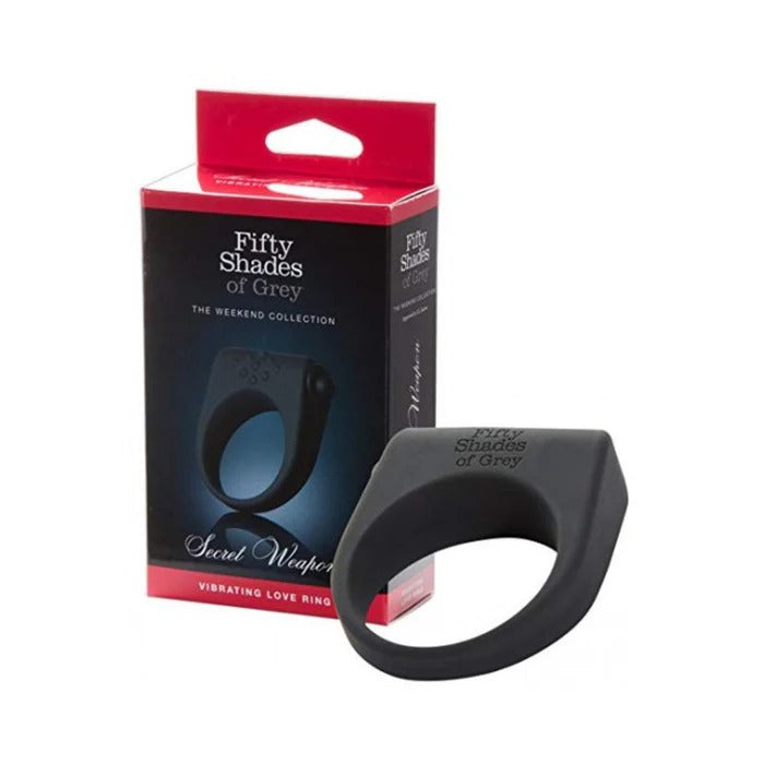 Fifty Shades Of Grey Secret Weapon Vibrating Love Ring LoveHoney Toys - Cockrings