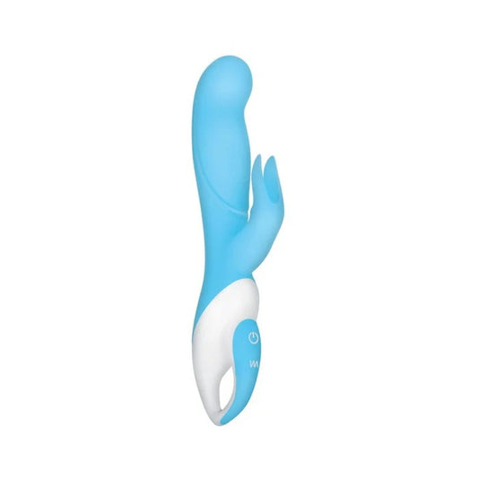 Raging Rabbit Vibrator Blue Evolved Novelties Toys - Vibrators