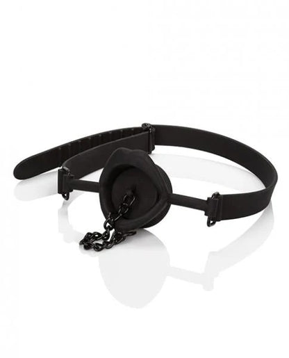 Scandal Silicone Stopper Gag Black Scandal Toys - Fetish