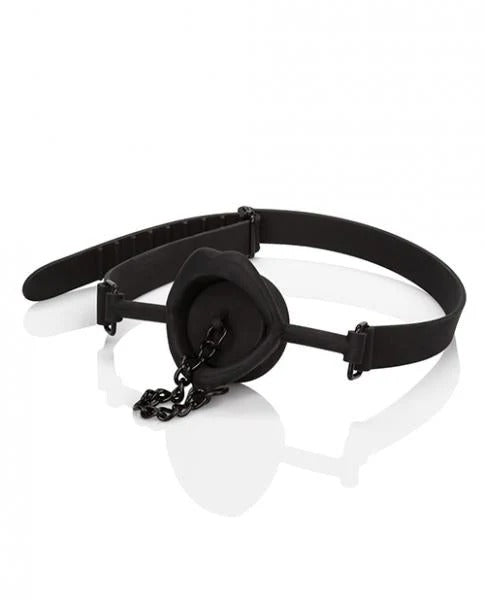 Scandal Silicone Stopper Gag Black Scandal Toys - Fetish