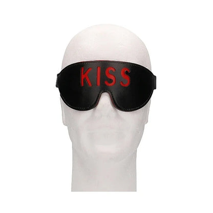 Ouch! Blindfold - Kiss - Black Shots America Toys - Fetish